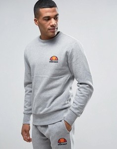 Свитшот с маленьким логотипом Ellesse - Серый