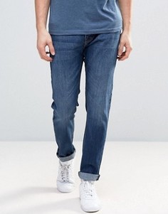 Светлые прямые джинсы Threadbare - Синий