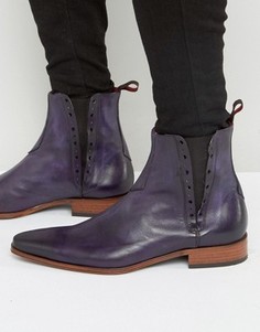 Кожаные ботинки челси Jeffery West Yardbird - Фиолетовый