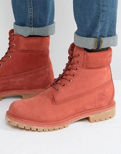 Премиум-ботинки Timberland Classic 6 дюйма - Красный