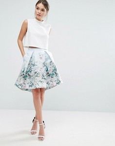 Асимметричная юбка Ted Baker Reylia - Синий