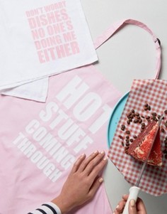 Фартук и кухонное полотенце Crazy Haute Valentines - Розовый