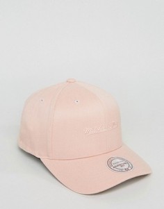 Розовая бейсболка Mitchell & Ness 110 - Розовый