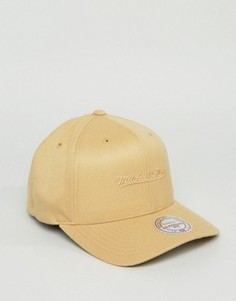 Бежевая бейсболка Mitchell & Ness 110 - Бежевый