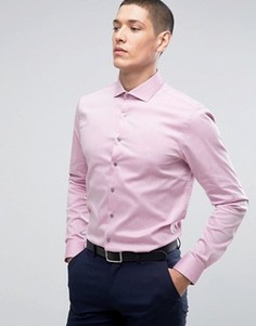 Строгая рубашка скинни Calvin Klein - Розовый