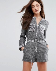 Ромпер Stevie May Diversion - Темно-синий