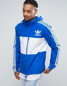 Синяя ветровка adidas Originals CLFN BK5938 - Синий
