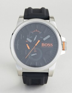 Часы с черным резиновым ремешком BOSS Orange By Hugo Boss Detroit Sport 1550006 - Черный
