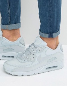 Серые кроссовки Nike Air Max 90 Essential - Серый