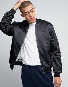 Черный бомбер Adidas Originals New York Pack SST BK7216 - Черный