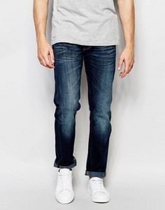 Темные джинсы в винтажном стиле Lee 101 - Синий