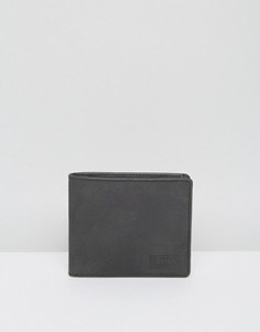 Черный кожаный бумажник BOSS Orange by Hugo Boss - Черный