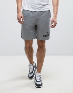 Серые трикотажные шорты Puma ESS No.1 838261 03 - Серый