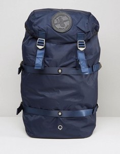 Рюкзак с кожаной отделкой Stighlorgan Conn 210D - Темно-синий