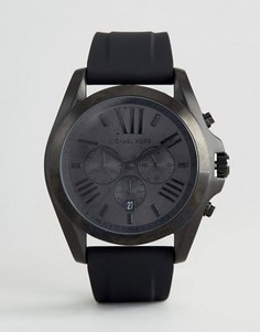 Черные часы с силиконовым ремешком Michael Kors MK8560 - Черный