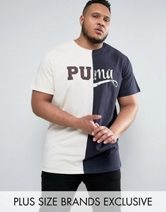 Футболка с логотипом Puma PLUS эксклюзивно для ASOS 57531202 - Белый