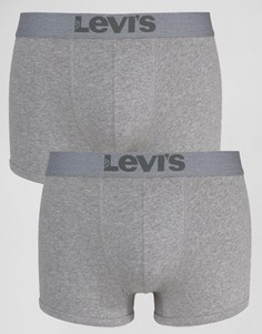 Набор из 2 серых боксеров-брифов Levis - Серый