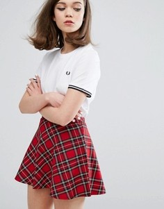 Футболка с окантовкой Fred Perry Authentic - Белый