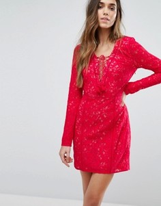 Платье мини The Jetset Diaries Zamira - Красный