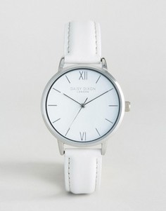 Белые часы с кожаным ремешком Daisy Dixon Tara - Белый