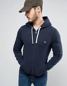 Худи темно-синего цвета с логотипом Jack Wills Pinebrook - Темно-синий