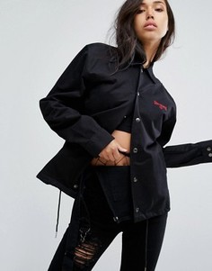 Свободная спортивная куртка Wasted Paris - Черный