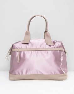 Сиреневая атласная сумка LAMODA - Фиолетовый