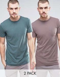 2 узкие футболки Nocozo - Мульти