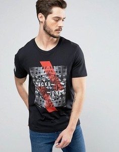 Футболка с логотипом Jack & Jones Core - Черный