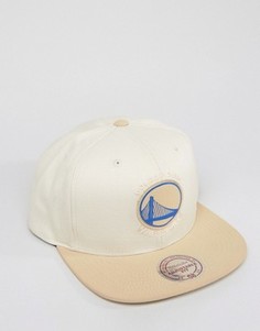 Бейсболка Mitchell & Ness Serve Golden State Warriors - Stone