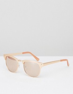 Солнцезащитные очки в стиле ретро New Look - Золотой