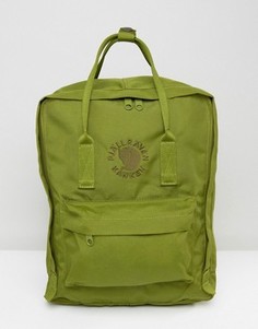 Зеленый рюкзак на 16 литров Fjallraven Re-Kanken - Зеленый