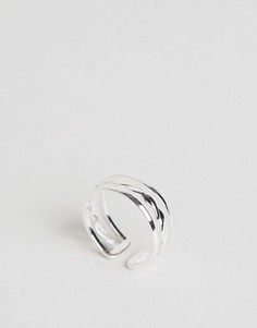 Серебряное кольцо с узором Regal Rose - Серебряный