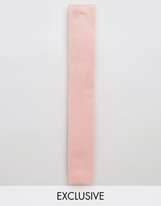 Вязаный галстук Noose & Monkey - Розовый