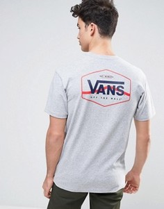 Серая футболка Vans VA312ZATH - Серый