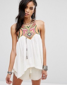 Майка Free People Beach Date - Мульти