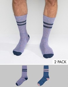 Комплект из 2 пар спортивных носков ASOS - Мульти