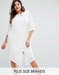 Приталенное платье Junarose - Белый