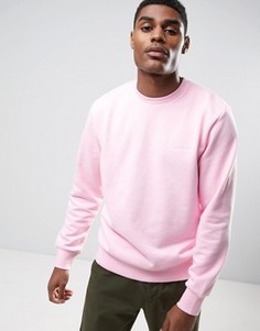 Свитшот с вышивкой Carhartt WIP - Розовый