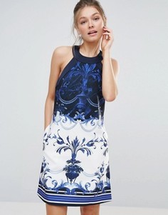 Цельнокройное платье Ted Baker Molliat - Синий