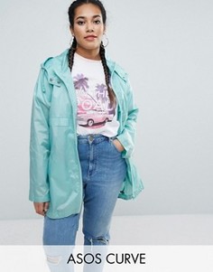 Складывающийся макинтош ASOS CURVE - Зеленый