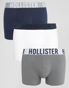 3 боксеров-брифов с логотипом Hollister - Мульти