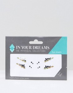 Темные стразы для лица In Your Dreams Siren - Мульти Beauty Extras