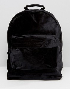 Черный бархатный рюкзак Mi-Pac - Черный