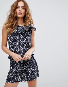 Ромпер с мелким цветочным принтом Y.A.S - Мульти