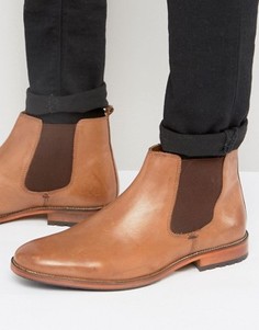Светло-коричневые кожаные ботинки челси Silver Street Argyle - Рыжий