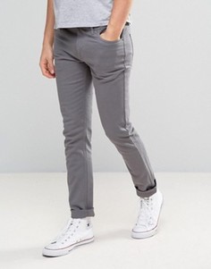 Узкие серые брюки Farah - Серый