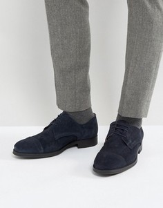 Замшевые туфли Selected Homme Oliver - Темно-синий