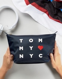 Несессер с принтом NYC Tommy Hilgifer Poppy - Темно-синий