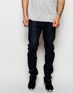Темные стретчевые джинсы слим G-Star Arc 3D - Синий